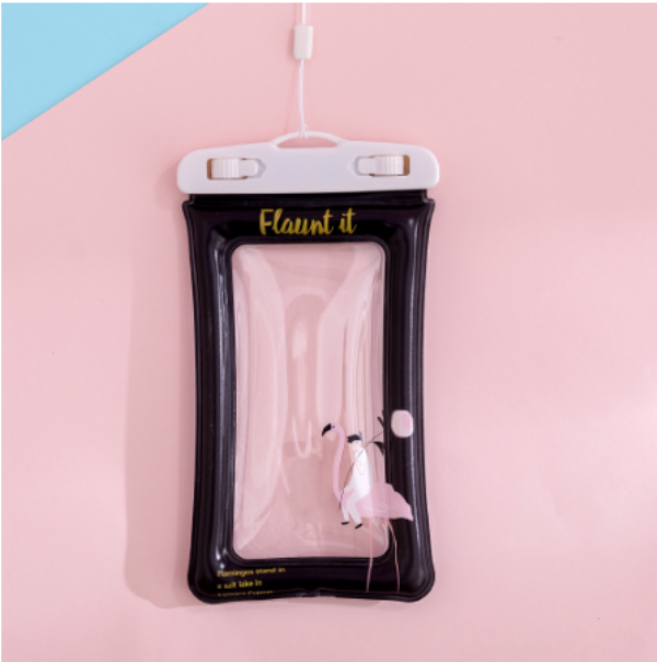 waterproof_bag_BLACK_flamingo_1_plih-ja